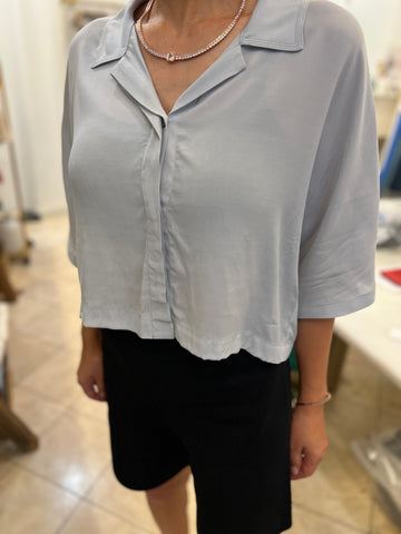 Silky cropped blouse(last one!)